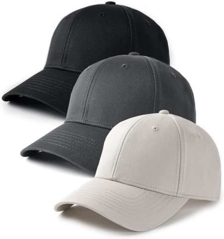 Mens Structured Baseball Cap