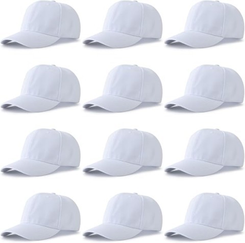 12 Pack Unisex Baseball Caps
